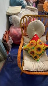 Ghế lười mây HealHomes thư giãn lưng ngả Armchair decor phòng ngủ trang trí phòng khách đọc sách bảo hành 2 năm
