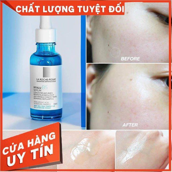Serum La Roche Posay B5 Hyalu 30ml Tái Tạo Và Phục Hồi Da , Săn Chắc Và Đàn Hồi Da