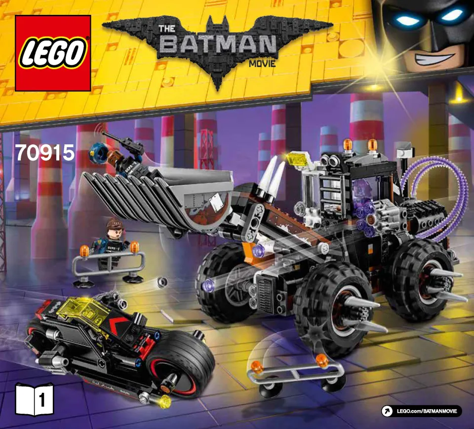 LEGO 70915 THE LEGO BATMAN MOVIE Two Face Double Demolition Brand New in LEGO Factory Sealed Poly Bags Exclusive For All LEGO Builders Lazada Singapore