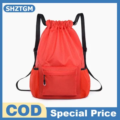 SHZTGM Không Thấm Nước Dây rút túi dây rút Túi vai thể thao bóng rổ túi dễ dàng Ba lô