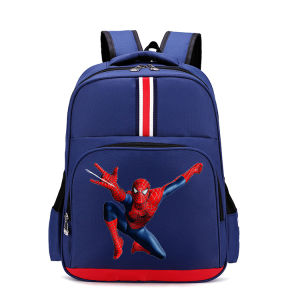 Super hero Spider Man kids bags Hot cartoons Peter Parker Childrens backpack Rain proof toddler schoolbag 3-8 year old student satchel go back to school knapsack Childrens Day gift rucksack