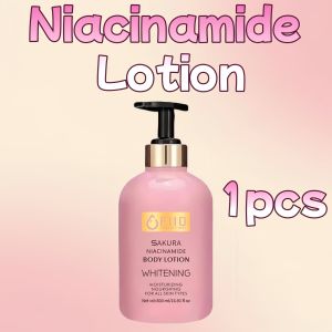 【BUY 1 TAKE 1】FIIO NIACINAMIDE Sakura Body Lotion Whitening Moisturizing Nourishing For All Skin Types