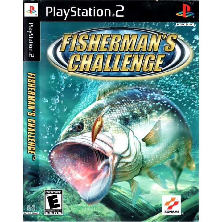 แผ่นเกมส์ Ps2 Sega bass Fishing Duel