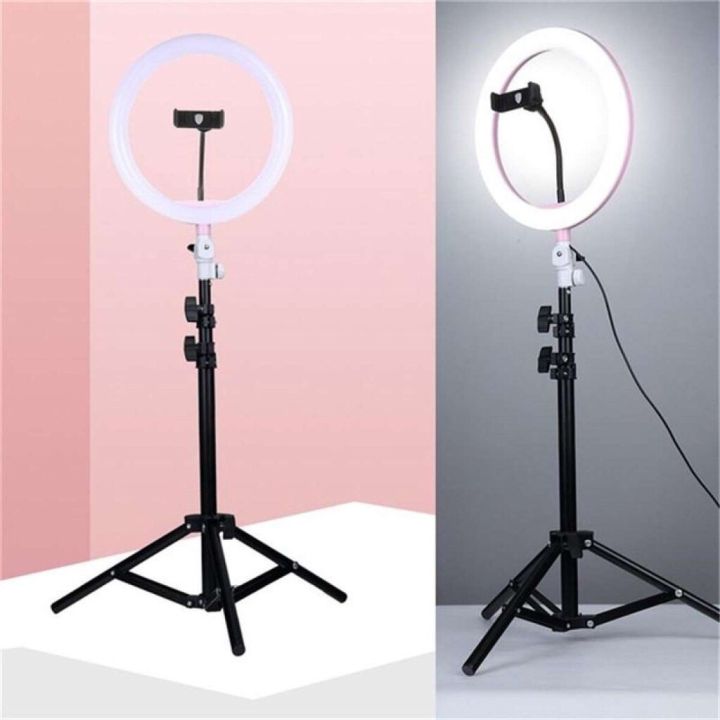 100 Original Smilee 14 36CM Selfie LED Ring Light Tripod Photo