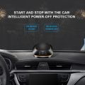 HGV Car Air Purifier with HEPA Filter High Efficiency Carbon Filter for Car Room Office USB Ports Remove Hair Dust Pollen Smoke Odor with Touch Screen. 