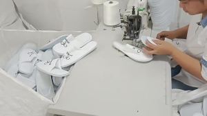 Hotel Slippers Made Of Genuine Fabric Suitable For Hotels Guesthouses Beauty Salons Clubs And All Seasons Non-Slip