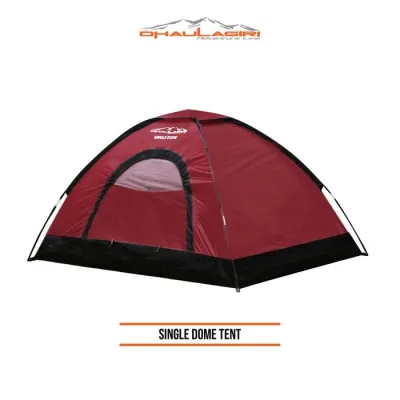 Tenda Camping Dhaulagiri Kap 2 Orang DH Single Dome Tent Waterproof