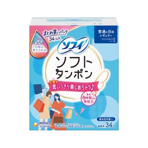 Băng vệ sinh Tampon Unicharm Sofy Soft Siêu Thấm Dịu Nhẹ - Nội địa Nhật