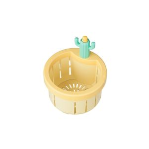 YHDFX PP Cactus Filter Cartoon Fine Mesh Sink Strainer Modern Anti-clogging Sink Stopper Food Scraps
