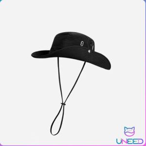 Need Cowboy Hat UV Protection Mountaineering Hat Outdoor Fisherman Hat Male and Female Rolled-Brim Hat