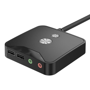 Computer Desktop Switch Button With Dual USB Desktop Host External Start Button