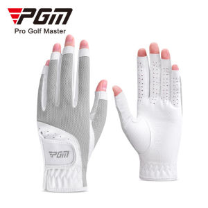 EXCEED GOLF ถุงมือกอล์ฟ ผู้หญิง PGM Golf Gloves Nail-friendly ถุงมือไว้เล็บ จำน่ายเป็นคู่ สีฟ้า สีเทา สีชมพู สีขาว ST032