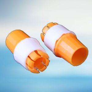 2PCS Retreated Wire Faucet Connector Plastic Garden Hose Connector Mesh Pipe Fitting For Faucet