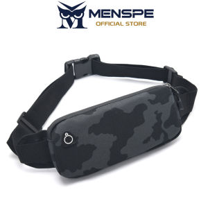 MENSPE กระเป๋าคาดเอวเล่นกีฬา กระเป๋าแฟชั่นชาย กระเป๋าคาดหน้าอกขนาดเล็ก กระเป๋าสะพายไหล่ กระเป๋ายูนิเซ็กซ์ กระเป๋าคาดเอวกันน้ำ ผ้าออกซ์ฟอร์ด กระเป๋าออกกำลังกาย กระเป๋าคาดข้างแบบลำลองสำหรับการวิ่ง ปั่นจักรยาน เดินป่า