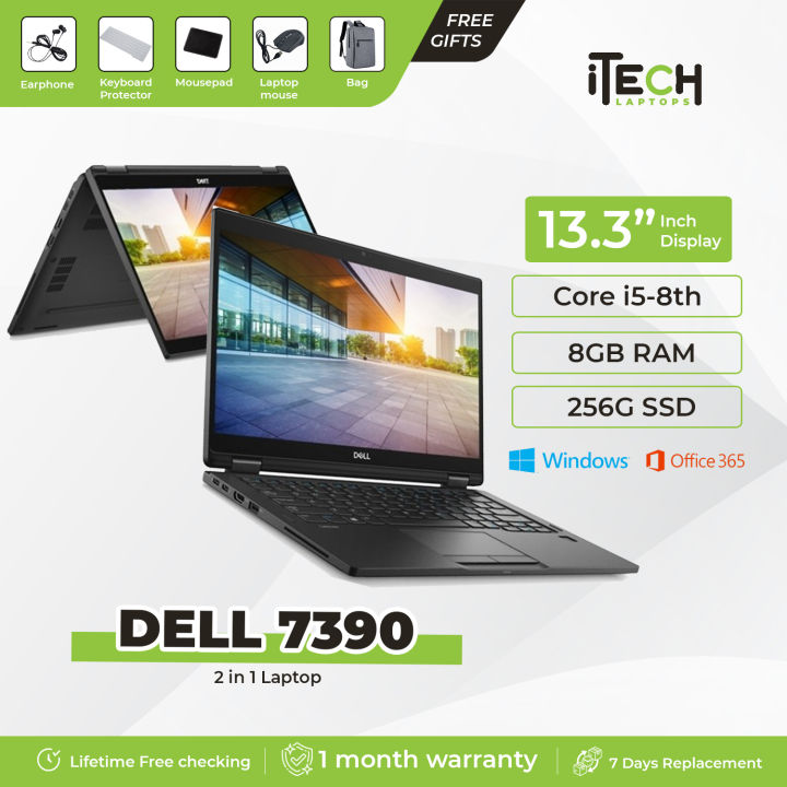 DELL LATITUDE 7390 i5-8th Gen 8gb RAM 256GB SSD Inch