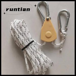 runtian Ngoài trời cắm trại dây Lều dây ròng rọc điều chỉnh nâng dây