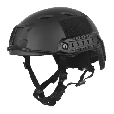 Tactical Fast Helmet BJ MH PJ Style with 8 Vent Holes Adjustable ABS Protective Gear for Outdoor Shooting Riding Cycling