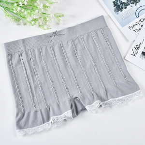 OK Bra Women Fashion Lace Boxer Briefs Elastic Seamless Panties Safety Leggings Underwear