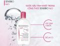 Nước tẩy trang Bioderma hồng Sensibio H2O. 