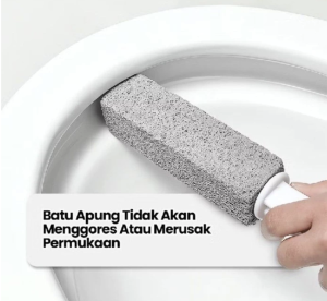 Alat Pembersih Kerak Plak WC Toilet Keramik Wajan Ring x Pumice Stone Descaling Cleaner pembersih kerak plak wc