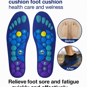 Magnetic Acupoint Massage Insoles Weight Loss Slimming Acupressure Insole Orthopedic Foot Therapy Arch Support