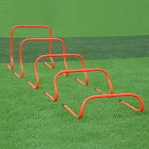 Interiors 5pcs Training Hurdle Frame Bending Hurdle Agile Jumping Ladder Basketball Training Equipment