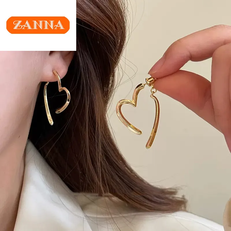 Amazon.com: GOLD-CH Heart Earrings - Colorful Crystal Heart Earrings Big  Statement Rhinestone Pearl Dangle Earring Large Trendy Sparkled Drop  Jewelry Costume Birthday Gifts for Women Girls: Clothing, Shoes & Jewelry