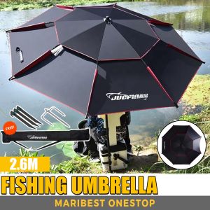 2.6M Outdoor Fishing Umbrella Garden Umbrella Outdoor Beach Umbrella Payung Outdoor Patio Umbrella Fishing Umbrella
