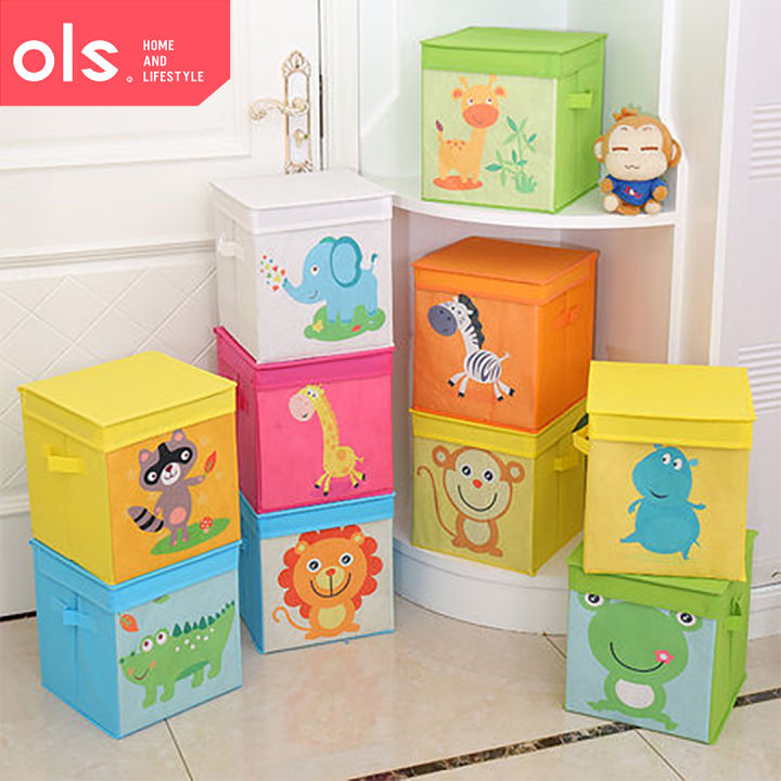 Childrens canvas storage sale boxes