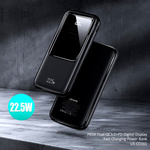 Powerbank PB58 10000mAh 2A With Broad LED Display Fast Charging