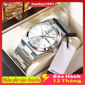Đồng hồ nam POEDAGAR 930  dây thép không gỉ chống nước có lịch ngày thứ  Tặng Kèm Vòng Và Pin