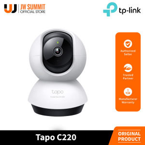 TP-Link Tapo C220 2K 4MP QHD Pan/Tilt AI Home Wi-Fi Camera - 360° View 30ft Night Vision Alerts
