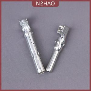 N2HAO 5 10 cặp MC4 quang điện kết nối lõi bên trong nam và nữ cắm thiết bị đầu cuối tích cực và tiêu cực đồng đóng hộp bộ phận kim loại