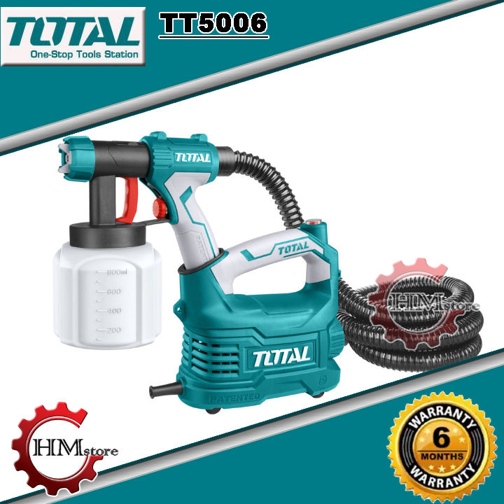 Máy phun sơn Total TT5006, công suất 500w - Máy phun sơn cầm tay dùng ...
