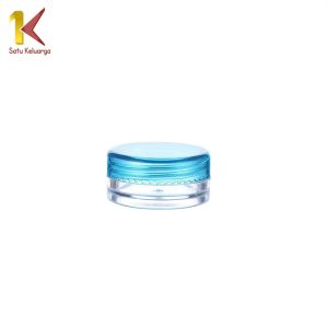 Satu Keluarga Tempat Cream Mini 5gr K178 Wadah Tempat Kosmetik Pot Jar Cream Bulat Serbaguna