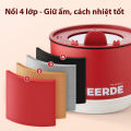 Nồi lẩu điện Yueerde đa năng. Dung tích 1.5L, 2 Nấc nhiệt, Nồi nấu mì, Ca nấu mì. 