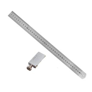 Accurate Measuring Marking Gauge Carpenter Scribing Ruler 15/20/30/40cm Aluminum Carpentry Square Woodworking Tool
