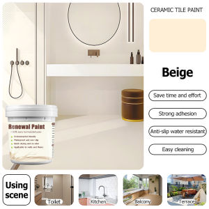 【Singapore Spot】tile paint color change wall painting epoxy floor paint epoxy paint waterproof paint toilet floor paint bathroom