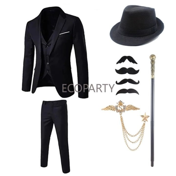 Hat Gatsby Attire For Male 2018 Great Gatsby Mens Clothes From The