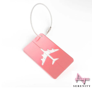 SERENITY Aluminum Alloy Waterproof Name Address Label Travel Accessories Luggage Tags Bag Tag