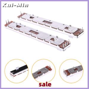 Kui-Min 128mm Mixer Fader B10K ช่องเดียวและ Dual Channel B103 STRAIGHT sliding Potentiometer ความยาวรวม12.8cm stroke 100