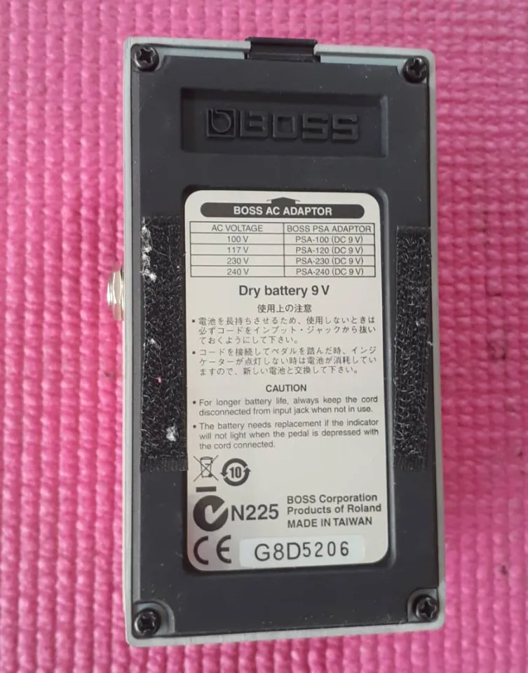 เอฟเฟคกีตาร์มือสอง Boss GE-7 Equalizer MADE IN TAIWAN ล้อตเก่า