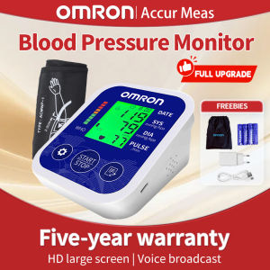 (5-year warranty)OMRON HEM-8718 USB Powered Automatic Digital Blood Pressure Monitor with Heart Rate Pulse