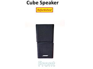 Refurbished Double Cube Jewel Speaker Black
