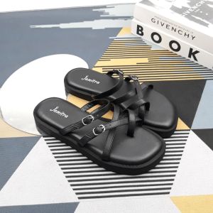 JANITRA OFFICIAL SHOP / Tiara Sandal Platform Wanita Jepit Jempol Sintetis Sendal Korean Style Viral