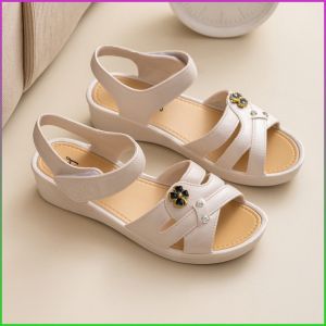 Sports Sandals Increase Womens Sandals Raised Sloping Heel Anti-slip and Wear-resistant Comfort