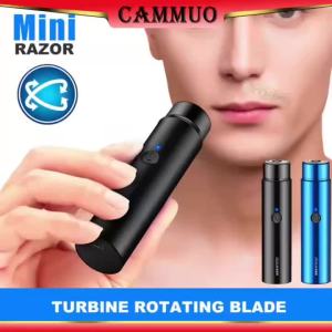 CammuoPortable Electric Shaver Long-Lasting Battery Life Razor Portable Car USB Rechargeable Beard