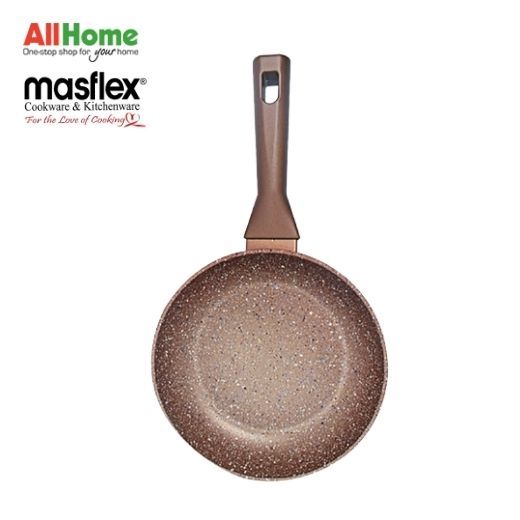 Induction Frypan 26cm MASFLEX Elegance 3 Layer Marble NonStick