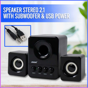CL COD SADA Active Speaker Stereo 2.1 with Subwoofer & USB Power D 203 / speaker laptop full basss mini stereo subwoofer komputer pc