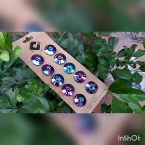 ODI Bicycle handle plug ultra light rainbow handle end cap